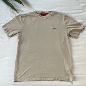 Hugo Boss Cotton T-Shirt with Reversed Logo